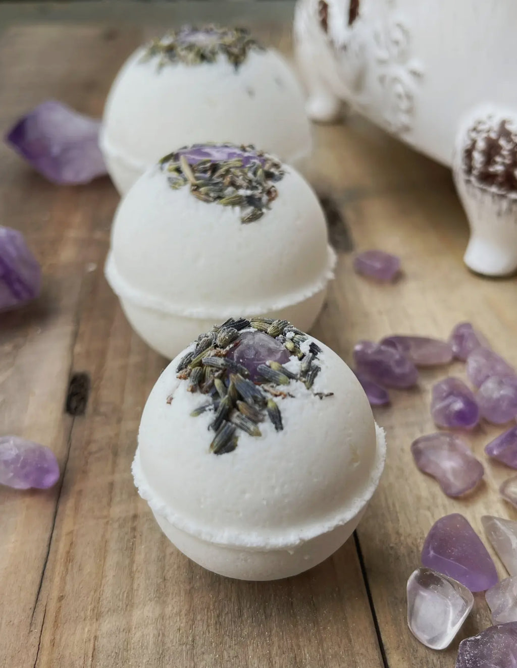 Amethyst & Lavender Bath Bomb