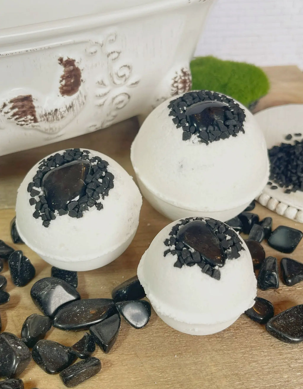 Obsidian & Black Lava Bath Bomb