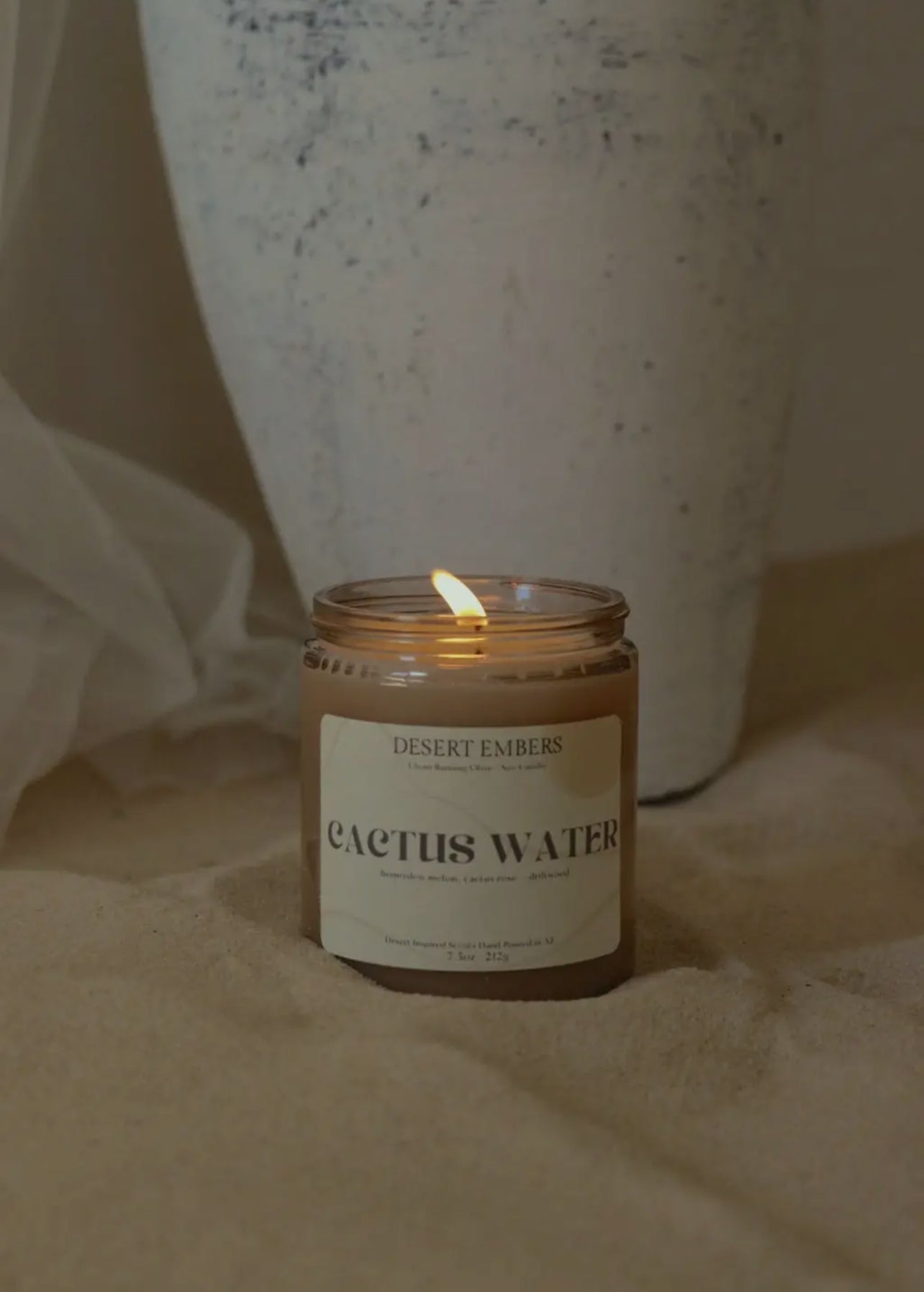 Cactus Water Candle