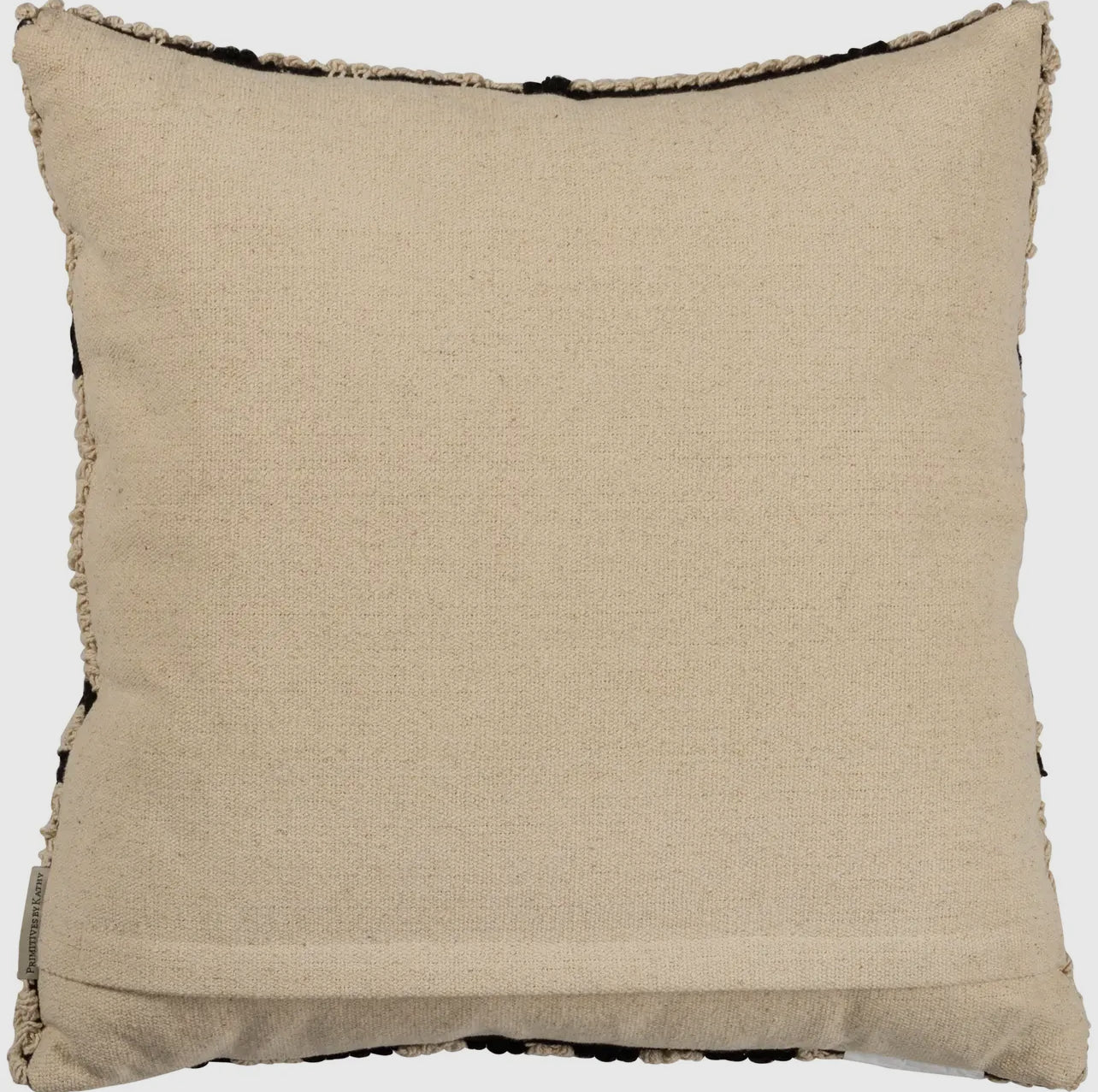 Cream Geo Print Pillow
