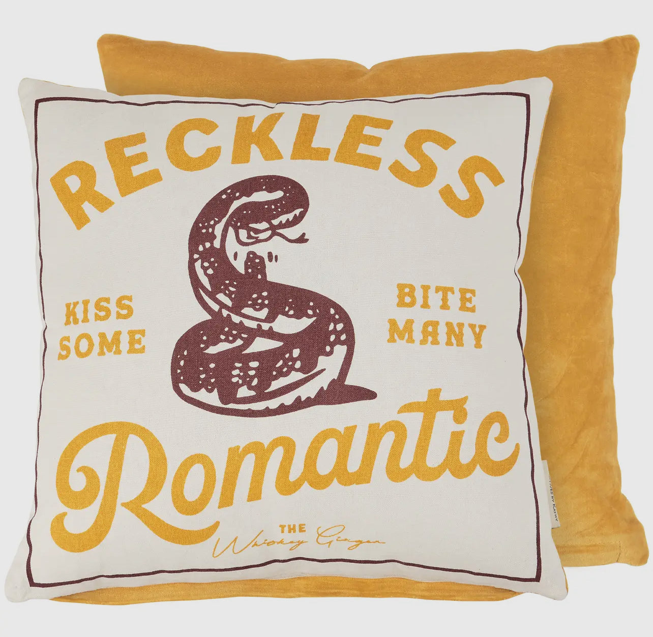 Reckless Romantic Pillow
