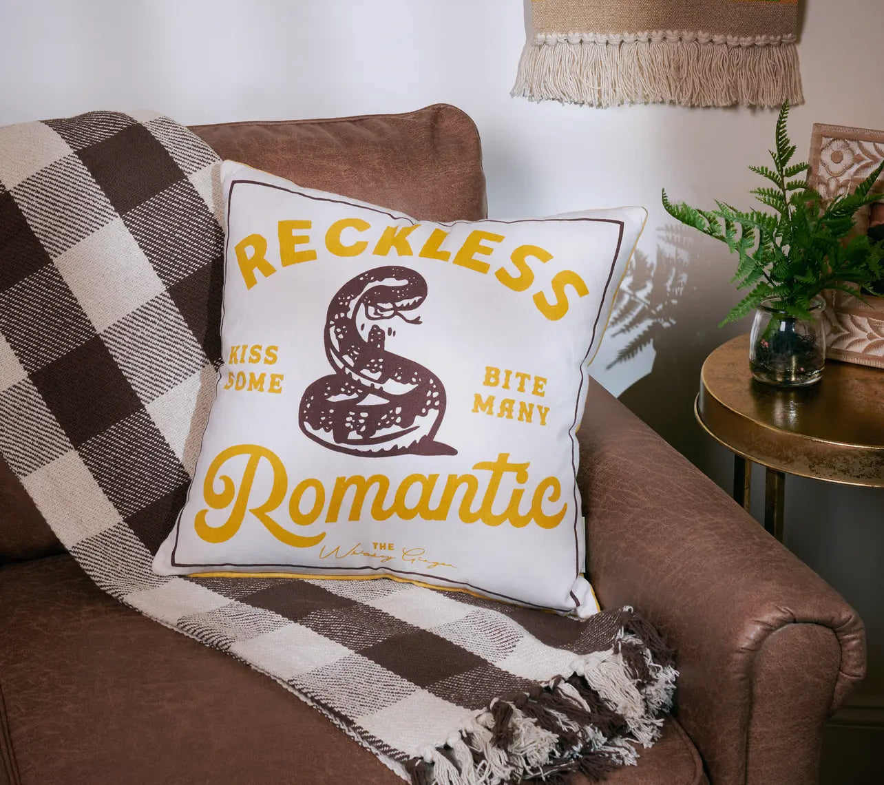 Reckless Romantic Pillow